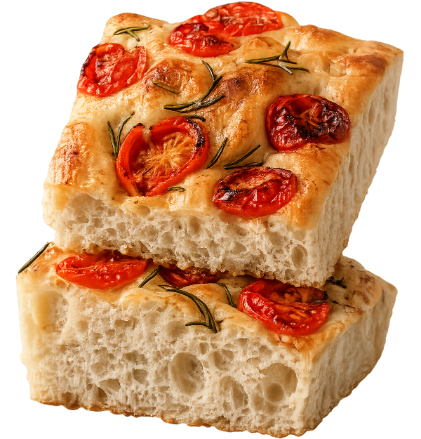 Focaccia artesanal de ULAKU
